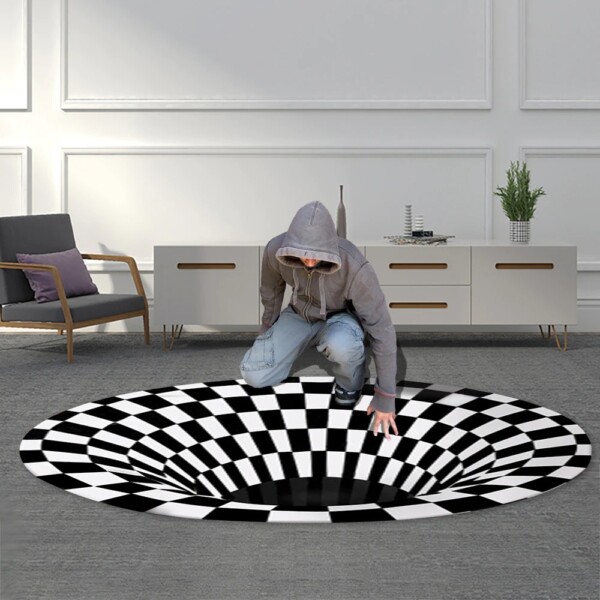 3 d print optical illusion areas rug carp main 0