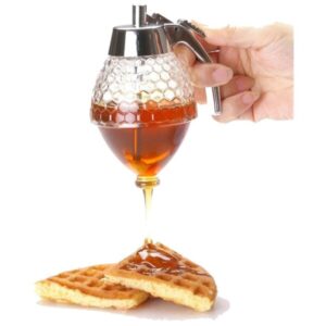 honey syrup dispenser pot jar 1 cup acry main 1