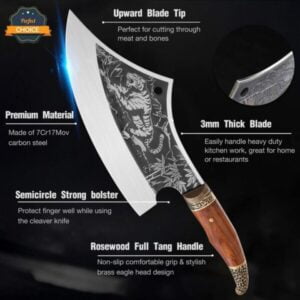 Stainless Steel Tiger Cleaver