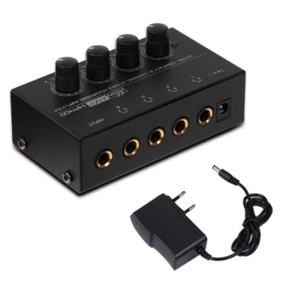 Channels Mini Stereo Headphone Amplifier Ha Ultra Compact Audio