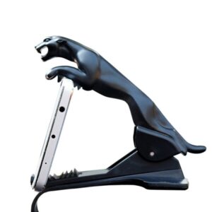 as shown leopard shaped phone holder for car dash variants 2