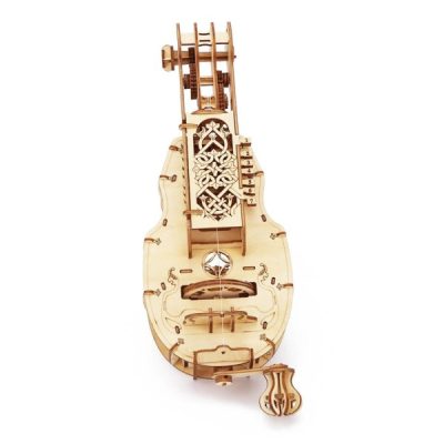 Hurdy Gurdy Mechanical Model DIY Musical Instrument 3D Wooden Puzzle ...