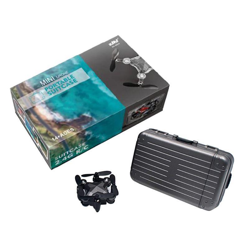 Mini Drone Luggage Folding Quadcopter Remote Control Real-time 480P Camera New